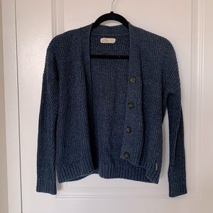 Hollister Cropped Knit Cardigan